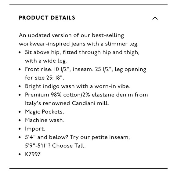 Madewell slim wide leg jeans - Picture 3 of 7